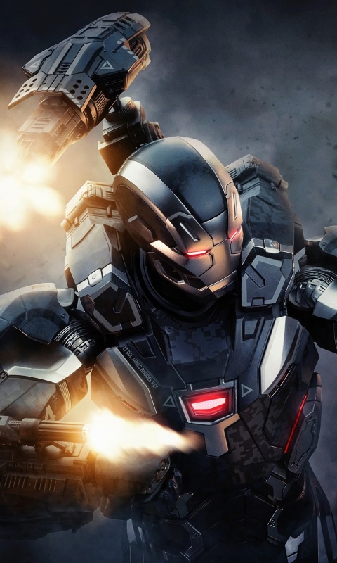 War Machine Wallpaper 4K, Iron Man, Marvel Superheroes