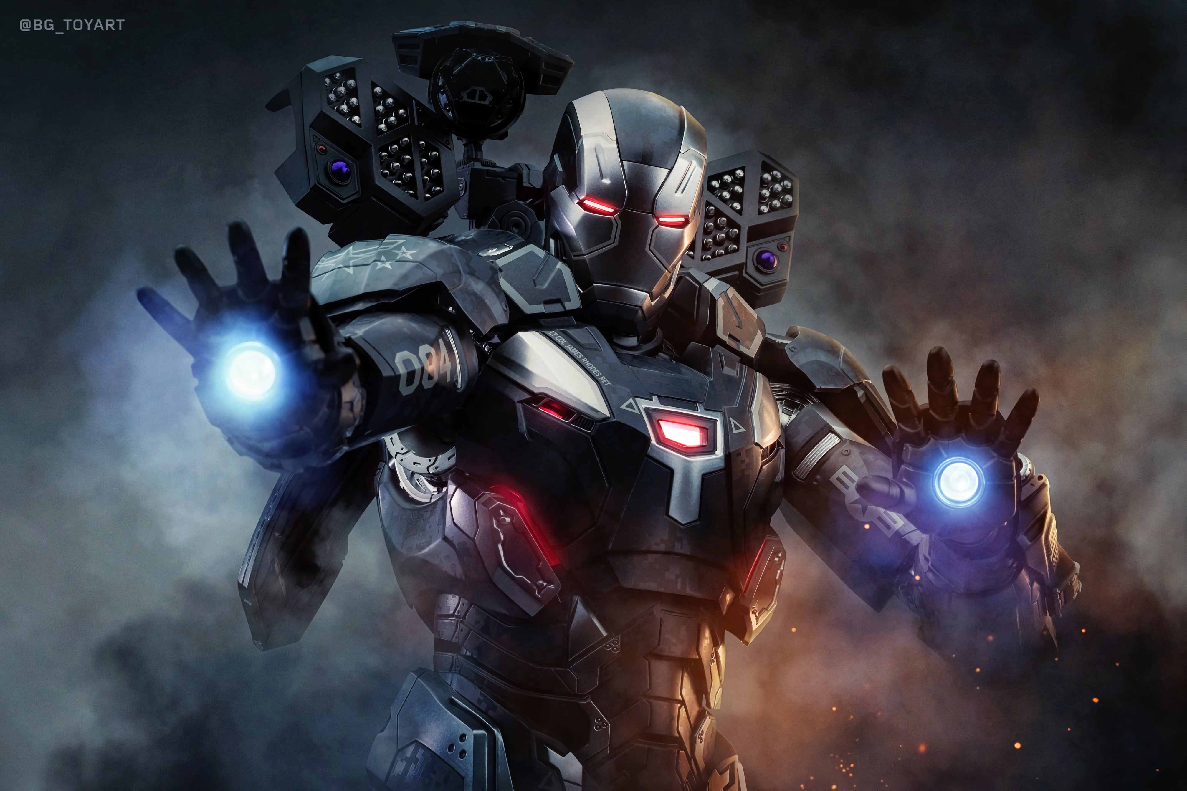 War Machine Wallpaper 4K, Iron Man, Graphics CGI, #2532