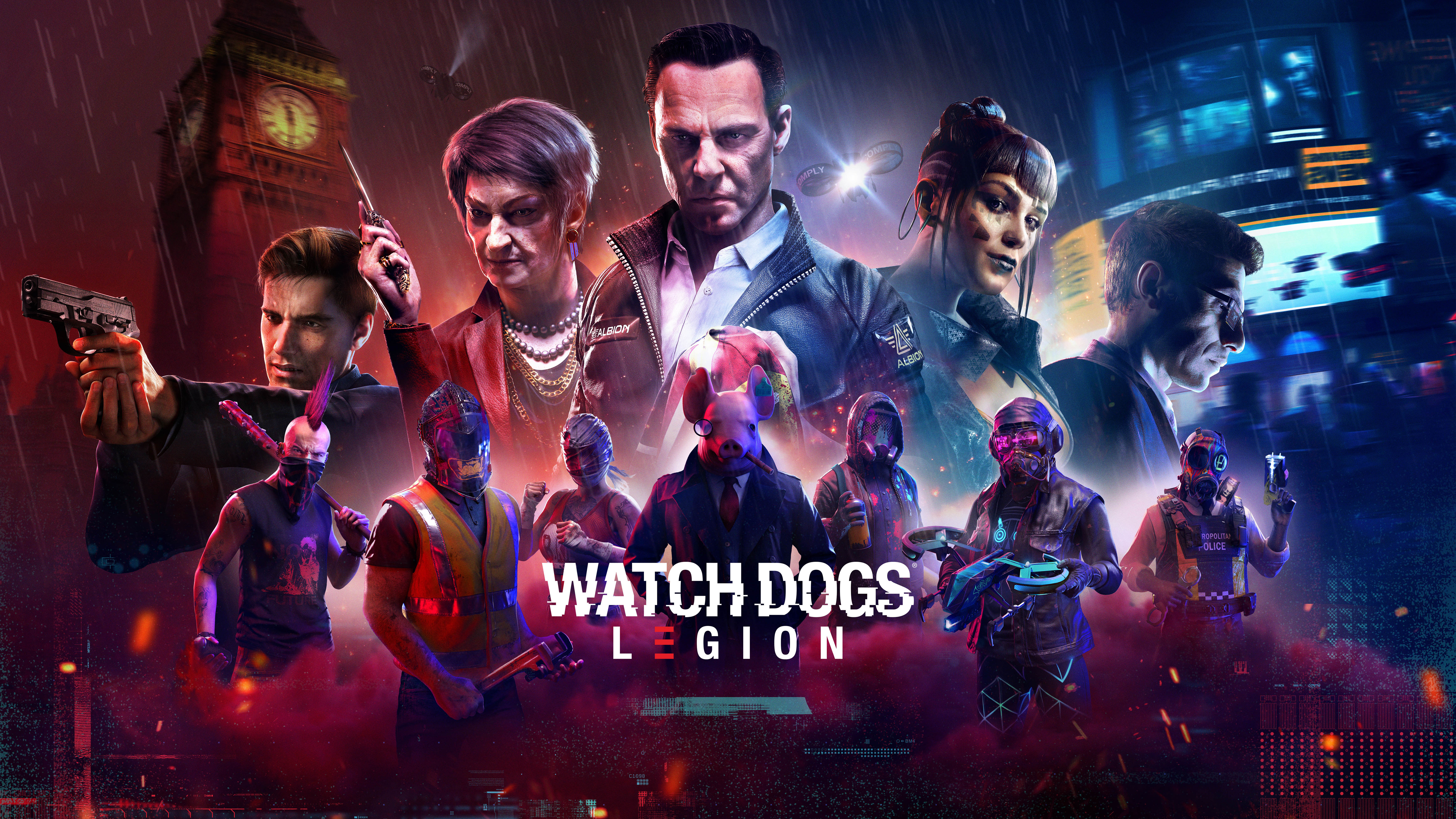 Watch Dogs Legion 4k Wallpaper Playstation 5 Playstation 4 Xbox Series X Xbox One Google Stadia Games 15