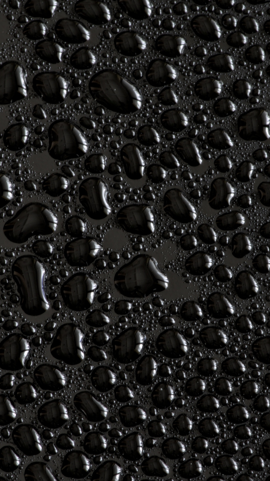 Water droplets Wallpaper 4K, Black background, Photography, #5488