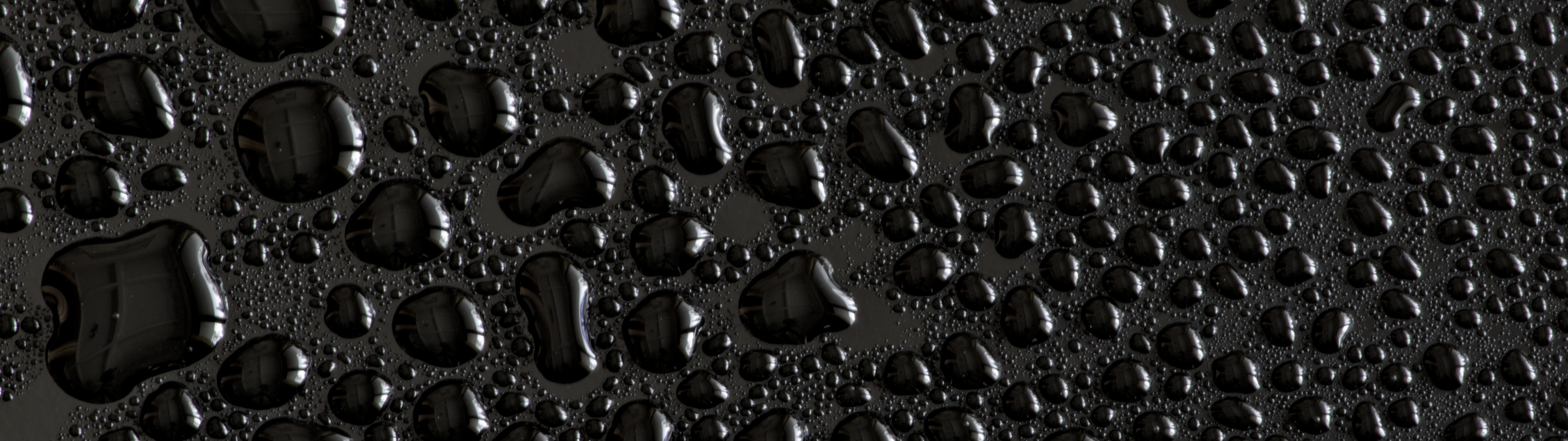 Water droplets Wallpaper 4K, Black background, Photography, #5488