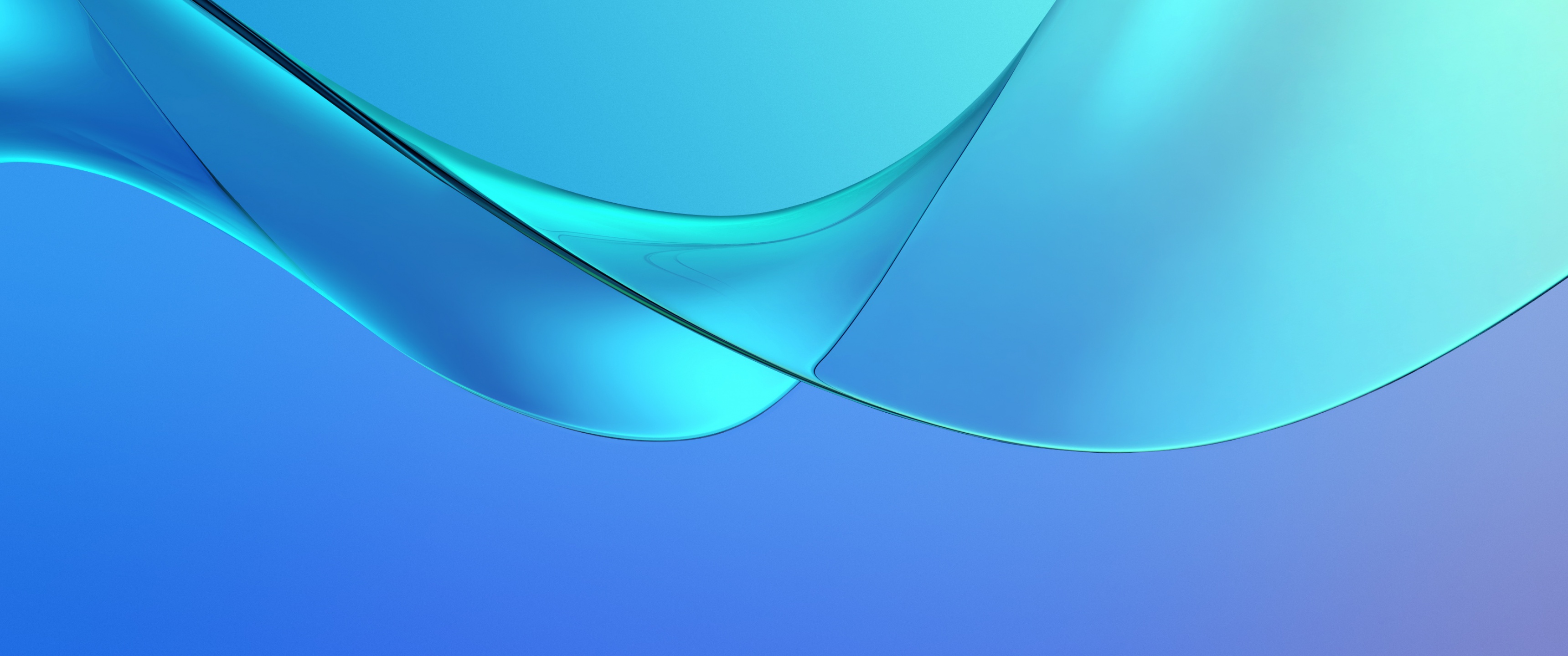 Waves Wallpaper 4K, Blue, Abstract, #1166