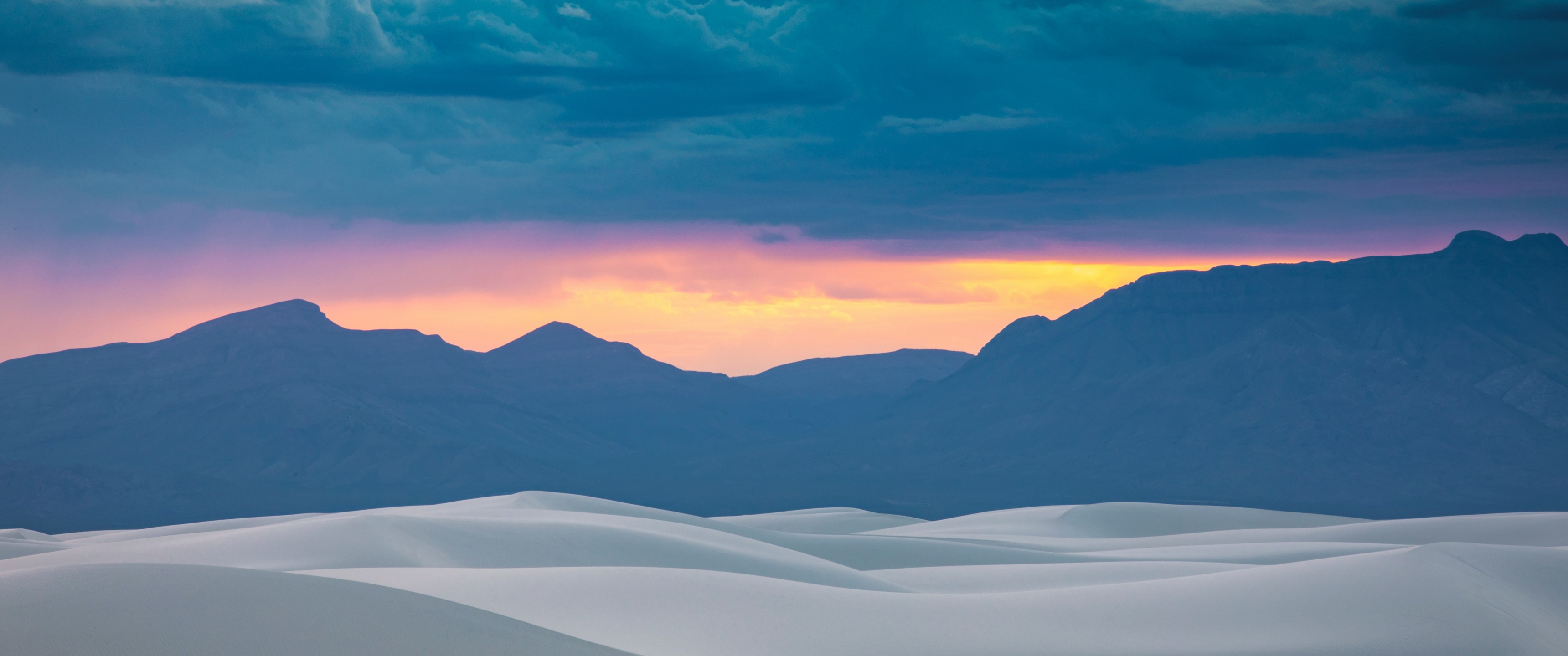 White Sands Wallpaper 4K, Mountain range, Nature, #3526