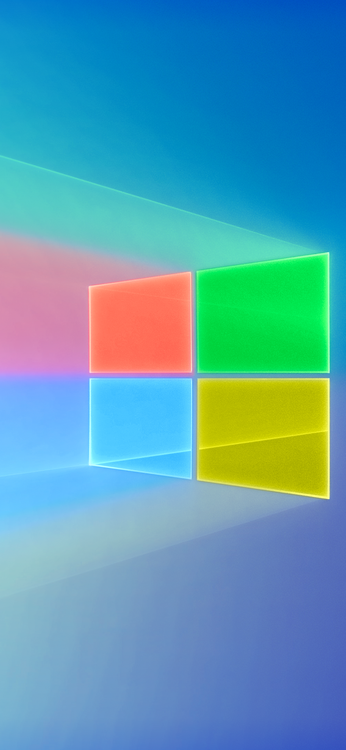 Windows 10 4K Wallpaper, Windows logo, Colorful, Glossy, Gradient background, Technology, #2581