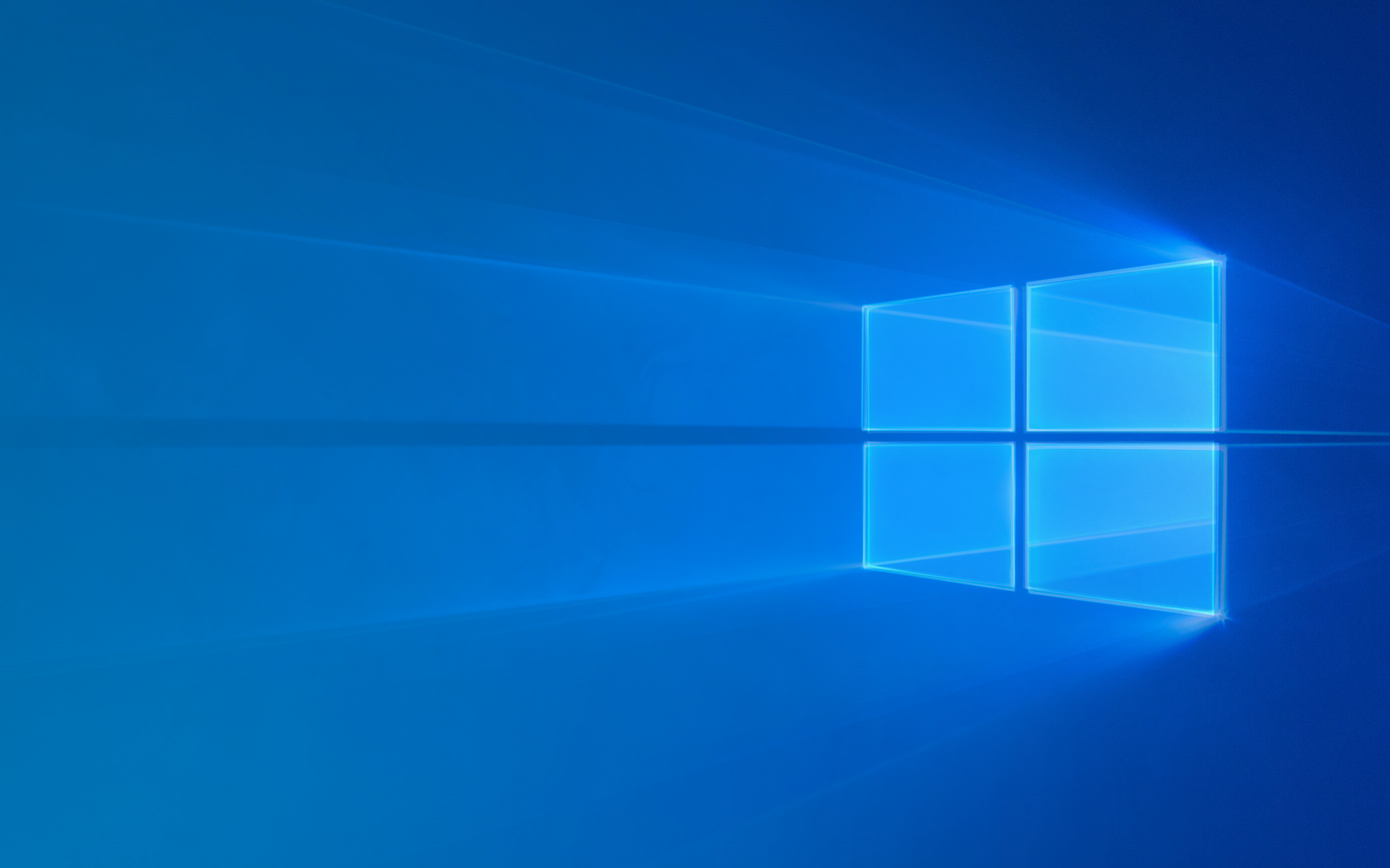 Windows 10 Wallpaper 4K, Windows logo, Glossy, Technology, #2733