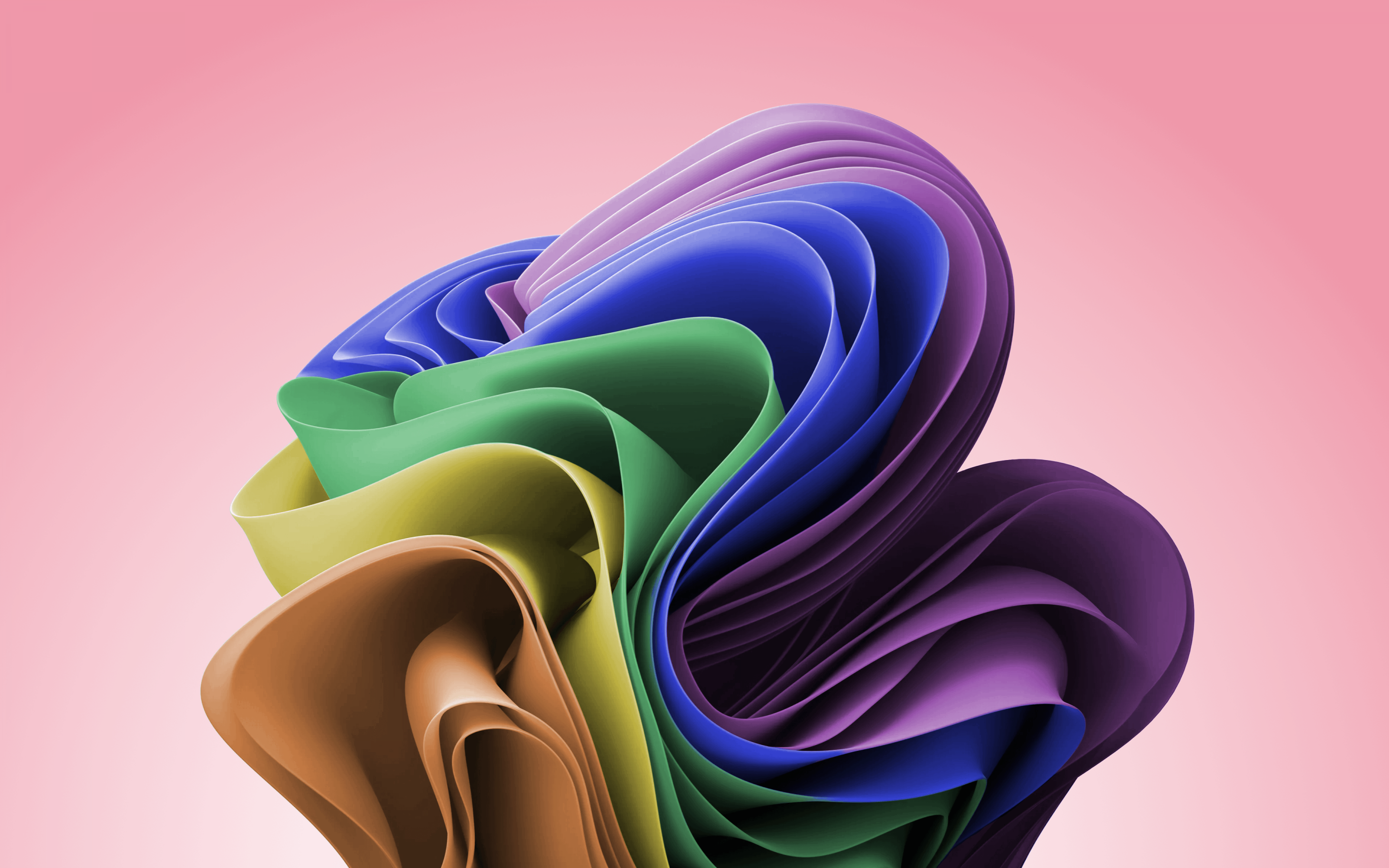 Windows 11 Colorful Ultrawide Aesthetic 4K Wallpaper