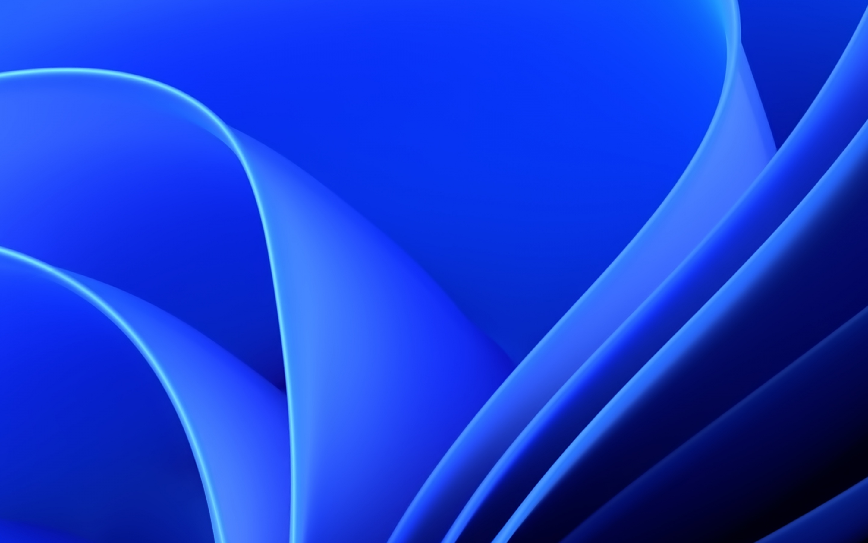 Windows 11 Wallpaper 4K, Blue, Stock, Official, Abstract, #5656