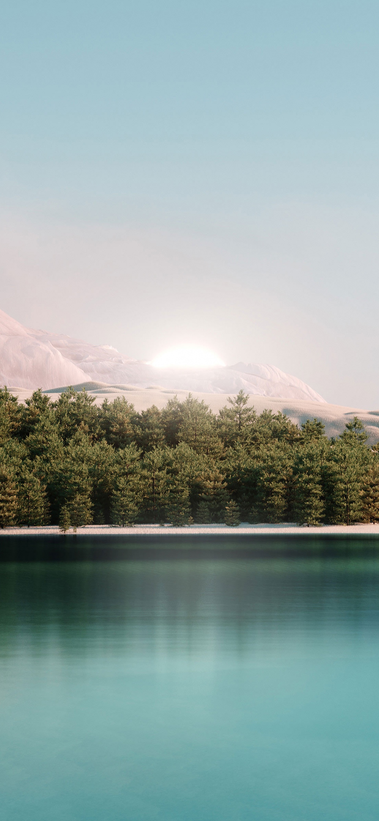 Windows 11 Wallpaper 4K, Forest, Landscape, Scenery, Sunrise, Stock