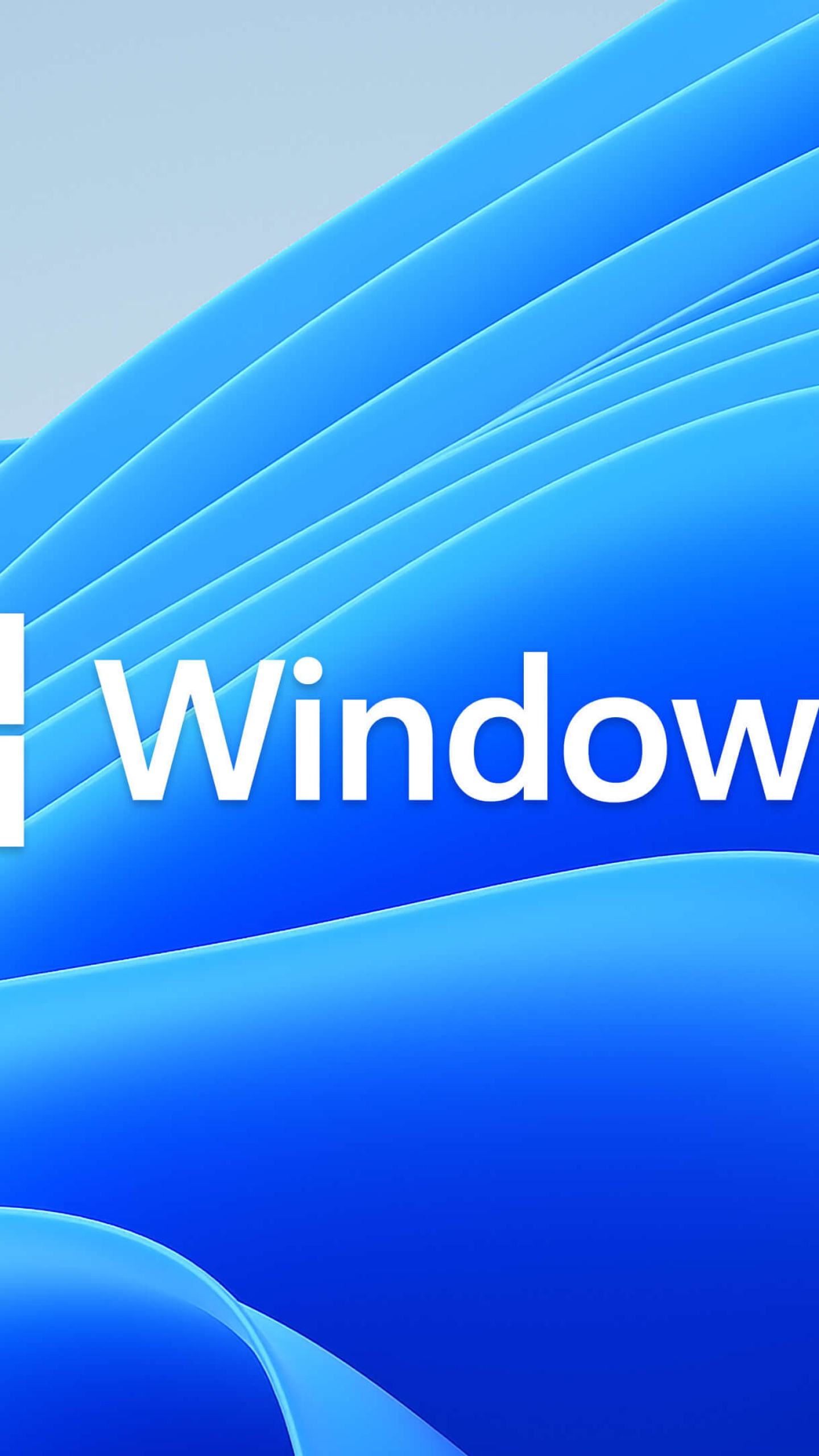 Windows 11 Wallpaper 4K, Stock, Official, Blue background, Abstract