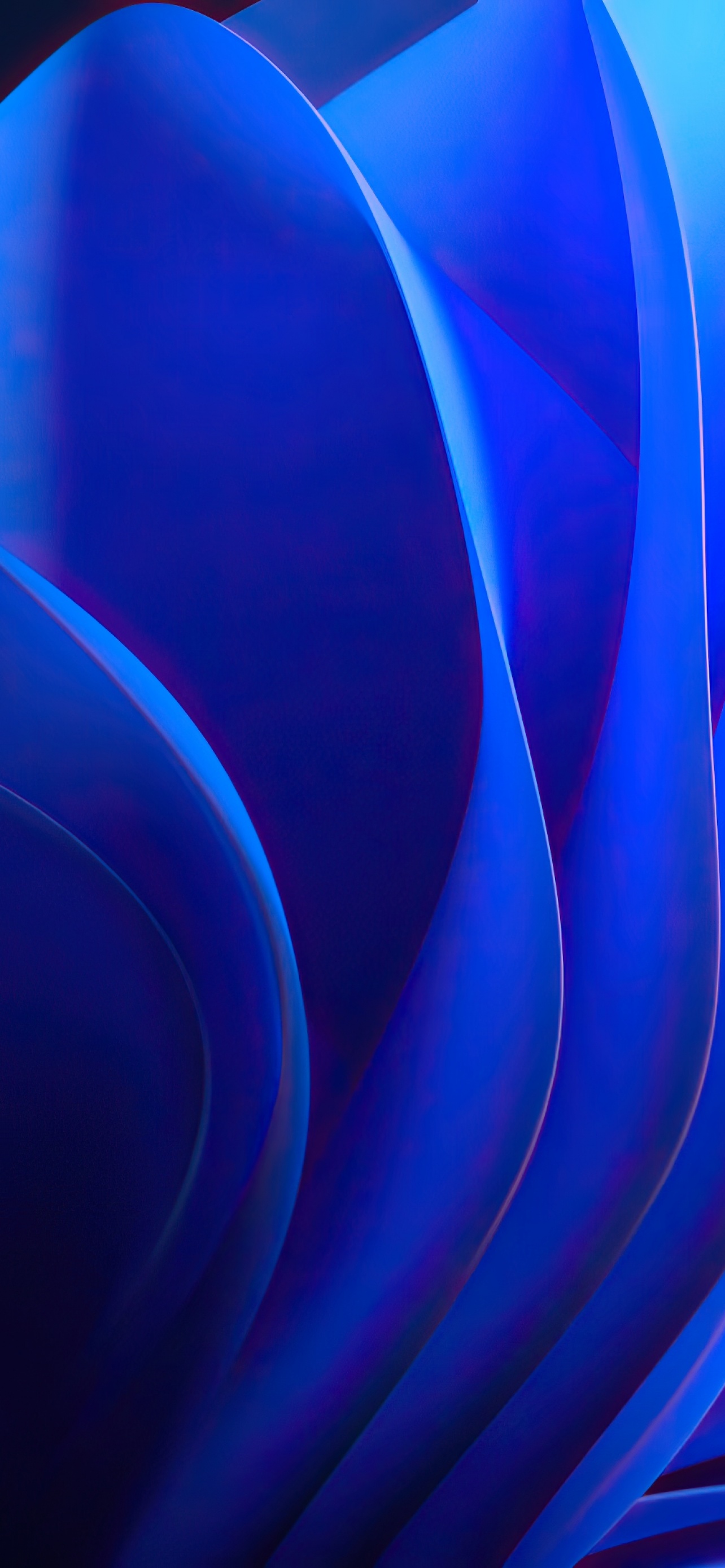 Windows 11 Blue Abstract Stock 4K Wallpaper