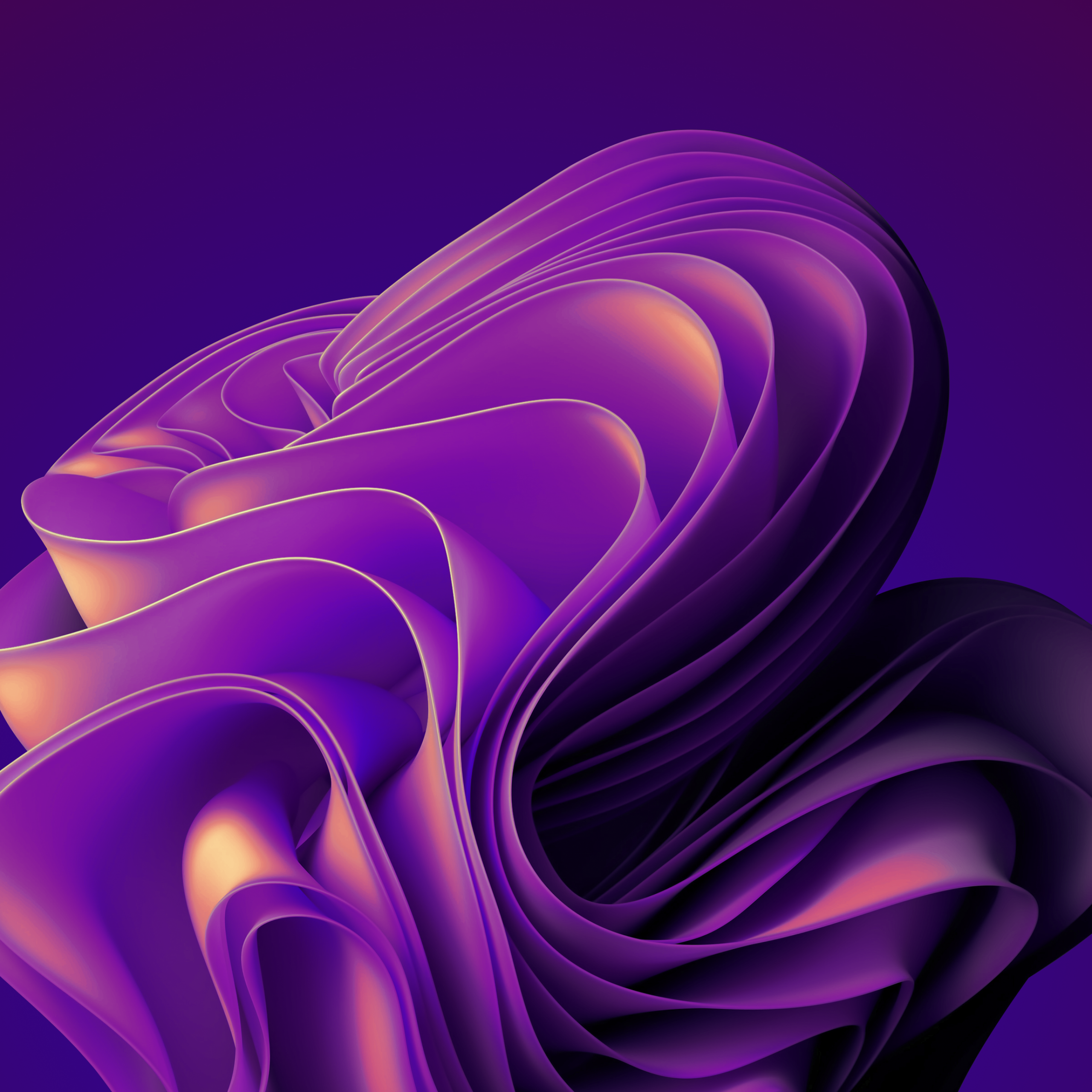Windows 11 Wallpaper 4K, Stock, Purple abstract, Abstract, #8968
