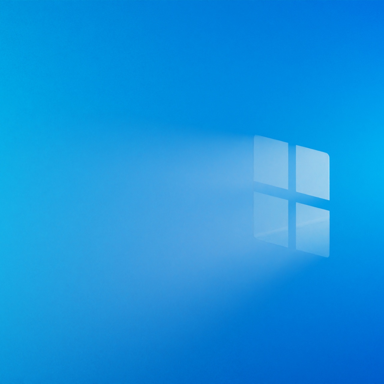 Windows logo Wallpaper 4K, Windows 11, Blue background