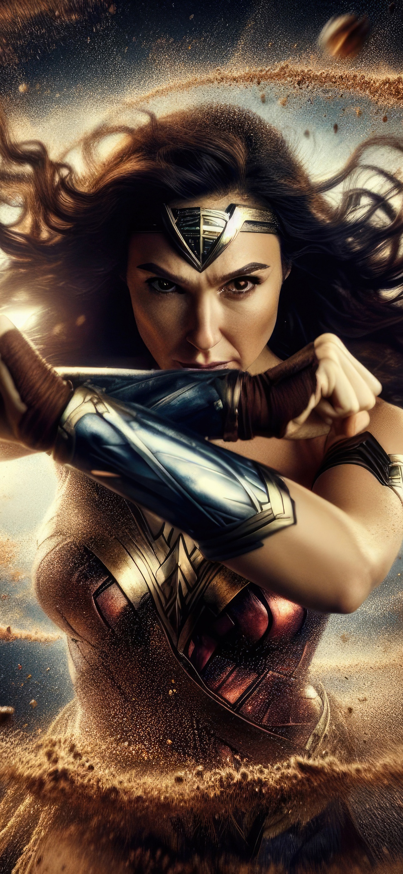 Wonder Woman Gal Gadot AI art 5K Wallpaper