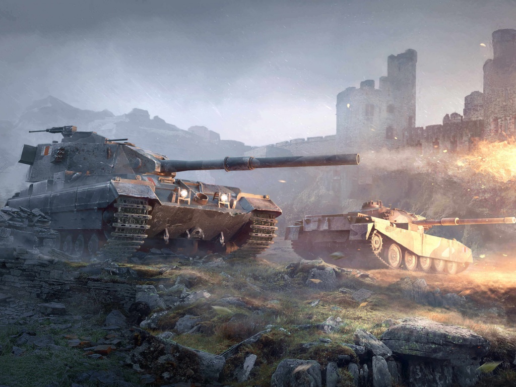 World of Tanks Wallpaper 4K, British Tank Destroyers