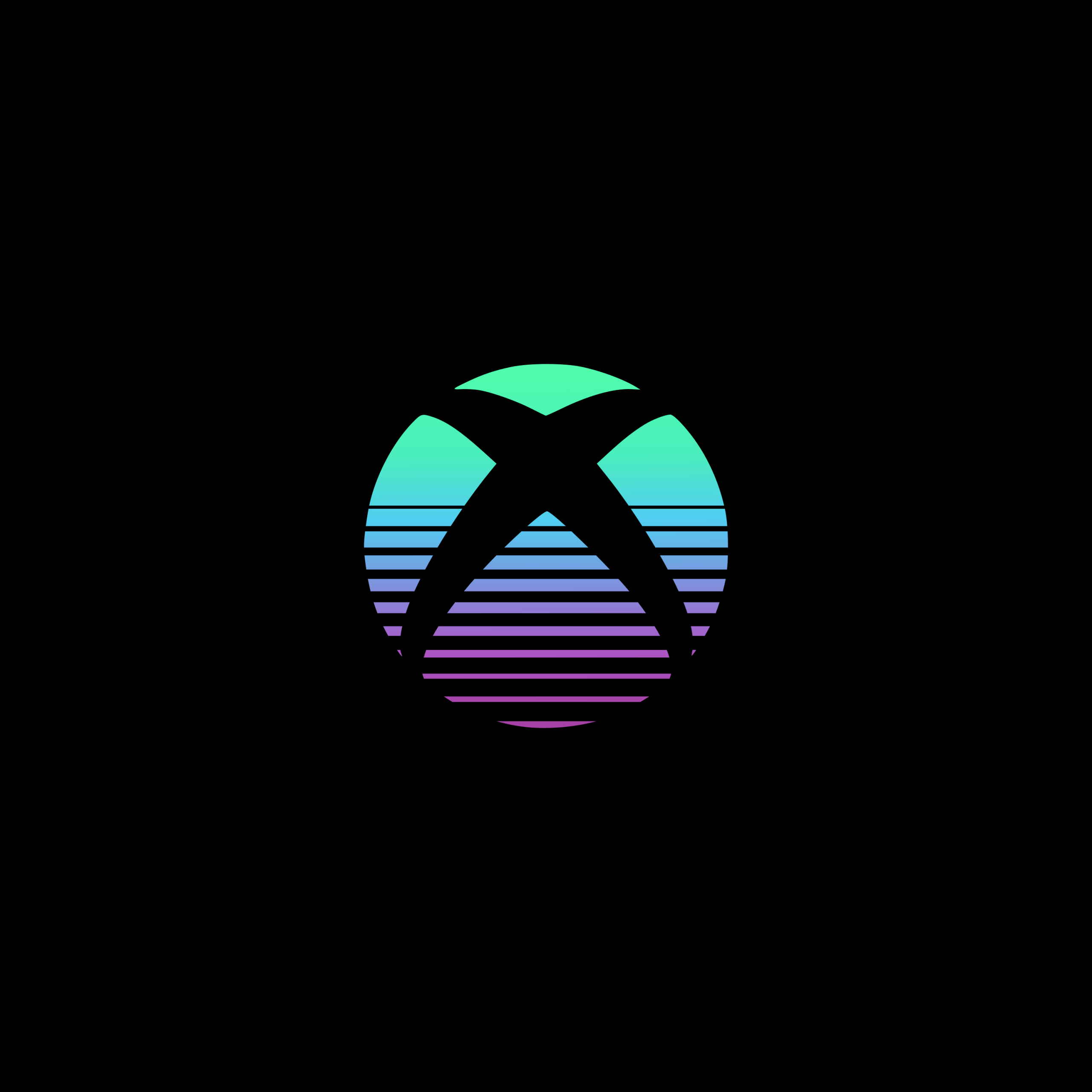Xbox Wallpaper 4K, Logo, Black background, Technology, #3285