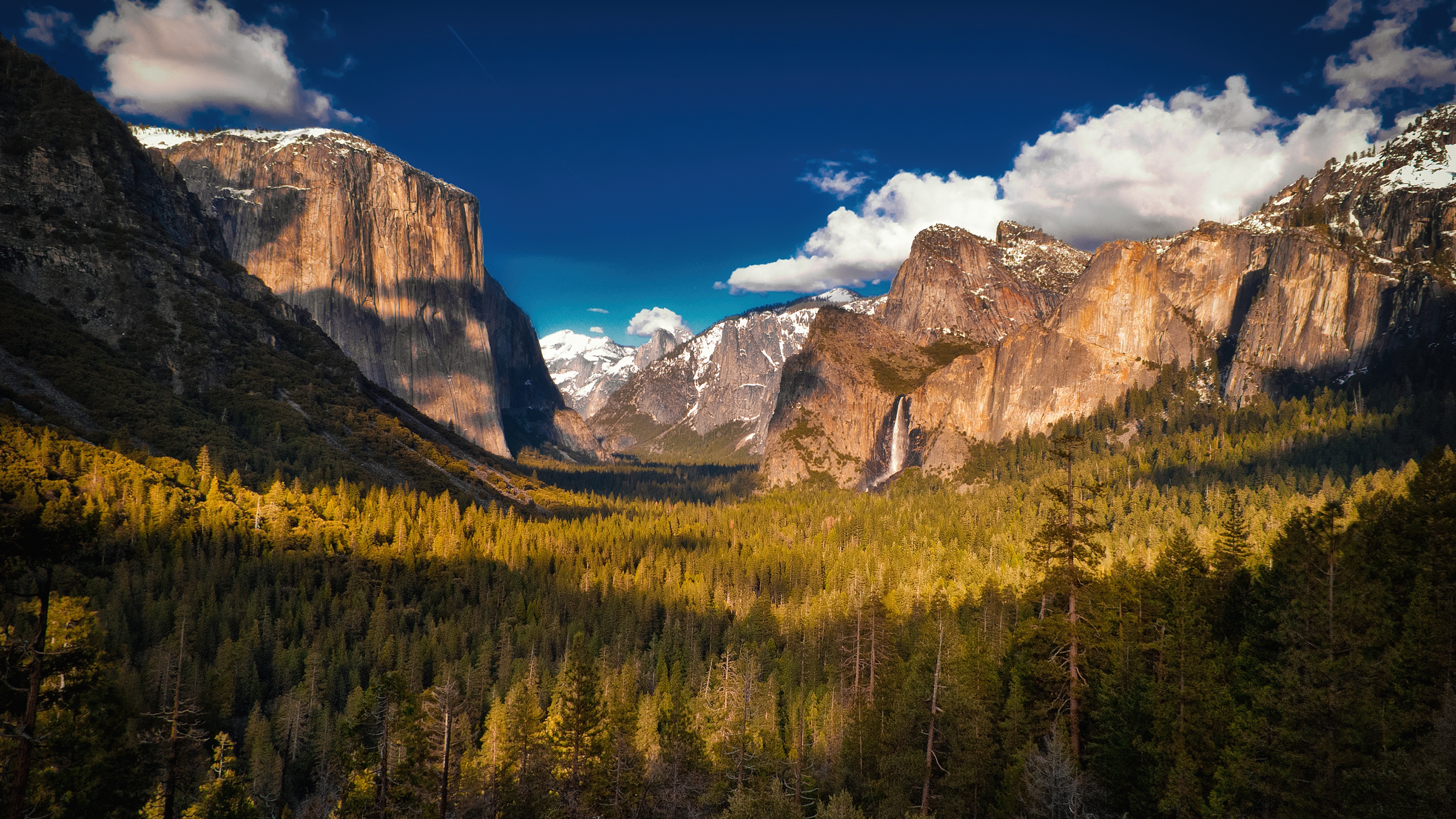 Yosemite Valley Wallpaper 4K, Yosemite National Park, Nature, #6100