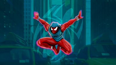 Scarlet Spider, Spider-Man: Across the Spider-Verse, Marvel Comics, 2023 Movies, 5K