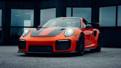 Porsche 911 GT2 RS, Sports cars, 5K