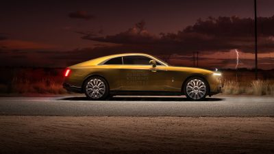 Rolls-Royce Spectre, Luxury electric cars, 2023, 5K