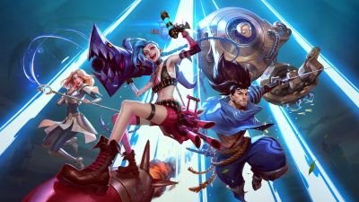 League of Legends: Wild Rift, Lux, Jinx, iOS Games, Android games, 5K, 8K