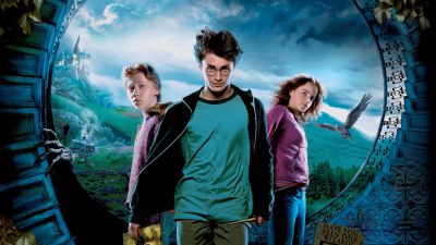 Harry Potter and the Prisoner of Azkaban, Daniel Radcliffe as Harry Potter, Emma Watson as Hermione Granger, Ron Weasley