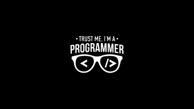 Programmer quotes, Black background, Minimalist, Code, 5K, Simple, Meme