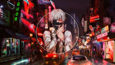 Ken Kaneki, Night City, Tokyo Ghoul