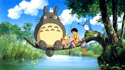My Neighbor Totoro, Satsuki, Mei, Tonari no Totoro, Animation movies, Totoro, 5K