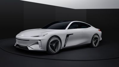Geely Galaxy Light Concept, EV Concept, Electric cars, 5K, Dark background, Monochrome, Black and White