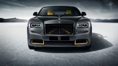 Rolls-Royce Black Badge Wraith Black Arrow, 5K, 8K