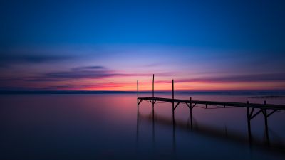 Dawn, Sunrise, Early Morning, Sweden, Roxen Lake, 5K