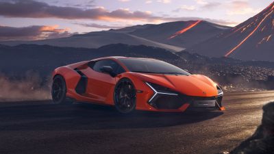 Lamborghini Revuelto, Aesthetic, Hybrid sports car, 5K