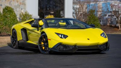 Lamborghini Aventador LP 720-4, 50th Anniversary, Roadster, 5K