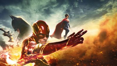 The Flash, 8K, Barry Allen, Supergirl, Batman, 2023 Movies, 5K, DC Comics