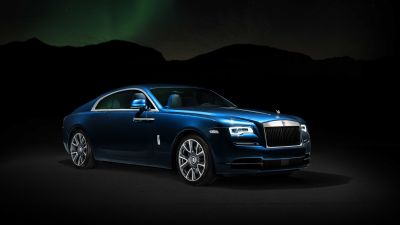 Rolls-Royce Wraith Aurora Borealis, 2023, 5K, 8K