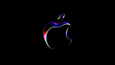WWDC 2023, Apple logo, Black background, 5K, 8K