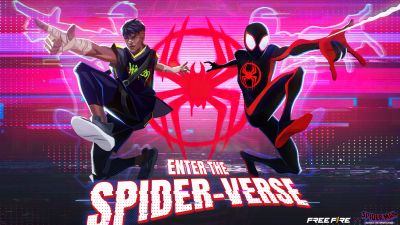 Spider-Man: Across the Spider-Verse, Garena Free Fire, 5K, Spiderman