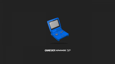 Gameboy Advance SP, 5K, Nintendo, Minimalist, Dark background, Simple