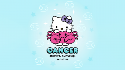 Cancer, Hello Kitty, Zodiac sign, Creative, Sanrio