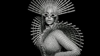 Beyonce, Vogue, Monochrome, 2023, 5K, AMOLED, Black background