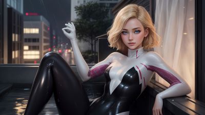 Spider-Gwen, AI art, Marvel Superheroes