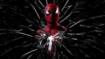 Marvel's Spider-Man 2, Venom, Black background