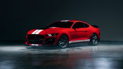 Ford Mustang Shelby GT500, 5K, CGI