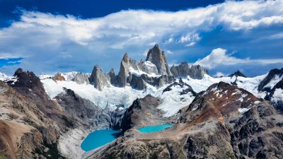 Mount Fitz Roy, Patagonia, Landscape, Mountain Peak, Argentina, 5K