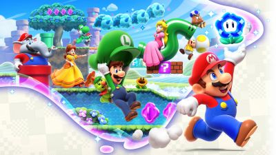 Super Mario Bros. Wonder, Nintendo Switch, 2023 Games, 5K