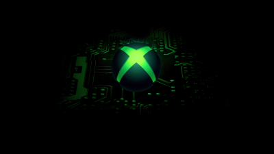 Xbox, AMOLED, Dark aesthetic, Glowing, Black background, 5K