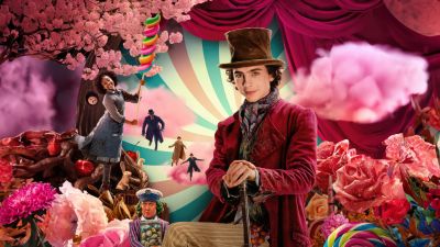 Wonka, Movie poster, 2023, 5K, Timothée Chalamet