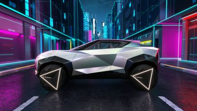 Nissan Hyper Punk, EV Concept, Nissan Hyper EV, Cyberpunk