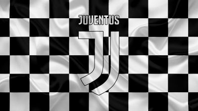 Juventus FC, Squares, Black and White, Soccer, 5K, Football club