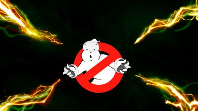 Ghostbusters, Logo, Abstract background